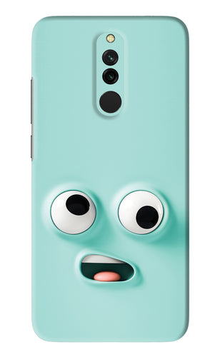 Silly Face Cartoon Xiaomi Redmi 8 Back Skin Wrap
