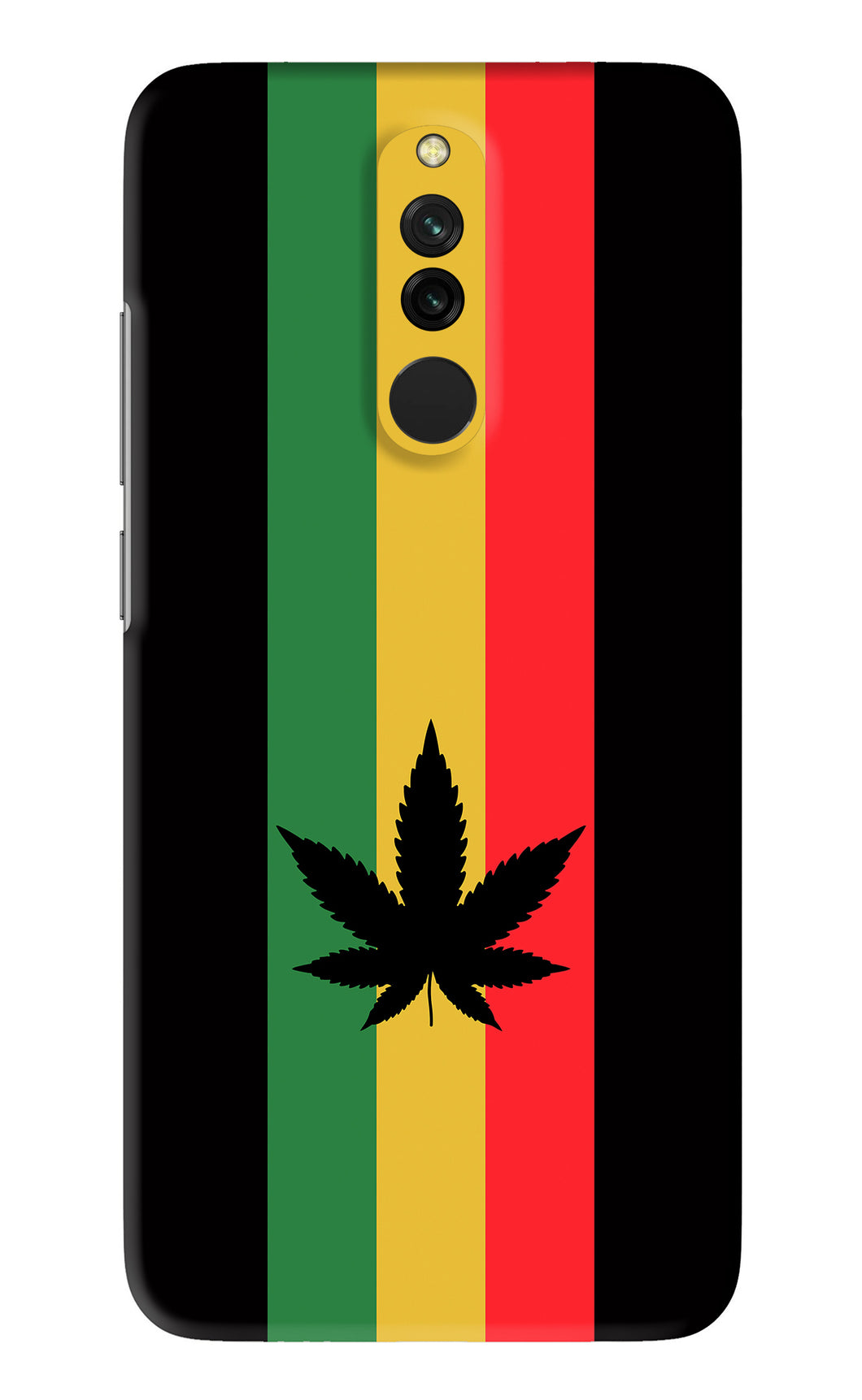 Weed Flag Xiaomi Redmi 8 Back Skin Wrap