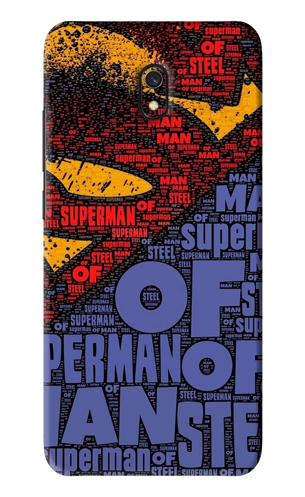 Superman Xiaomi Redmi 8A Back Skin Wrap