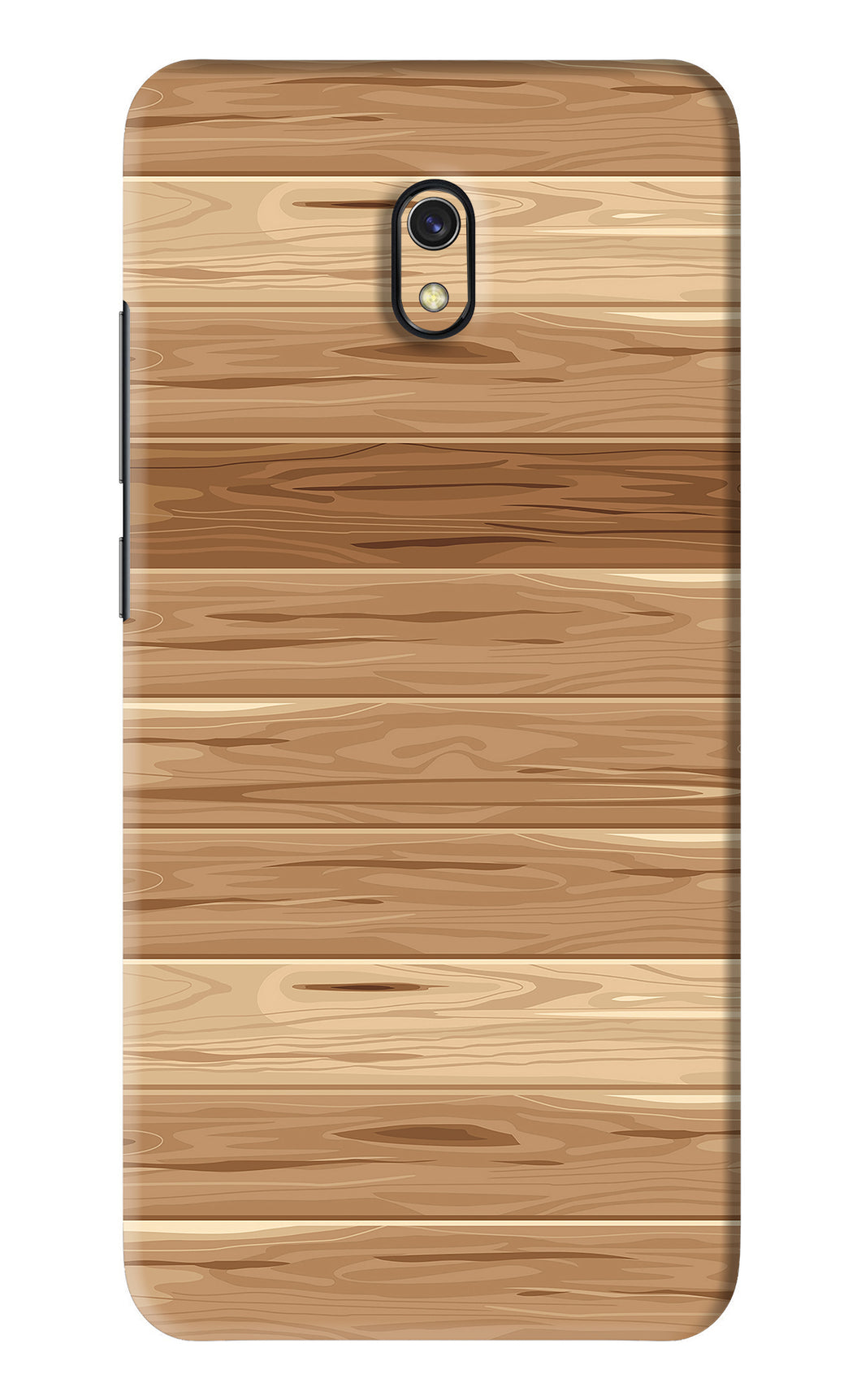 Wooden Vector Xiaomi Redmi 8A Back Skin Wrap