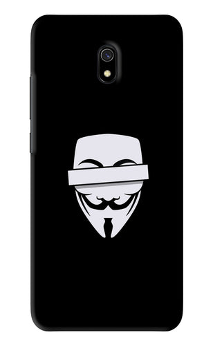 Anonymous Face Xiaomi Redmi 8A Back Skin Wrap