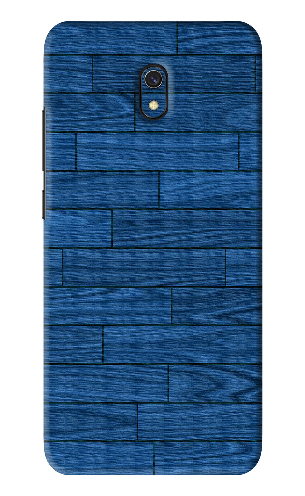Blue Wooden Texture Xiaomi Redmi 8A Back Skin Wrap