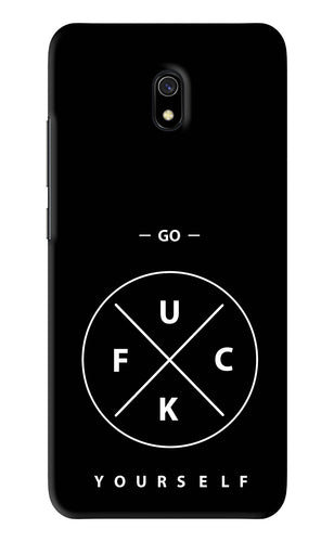 Go Fuck Yourself Xiaomi Redmi 8A Back Skin Wrap