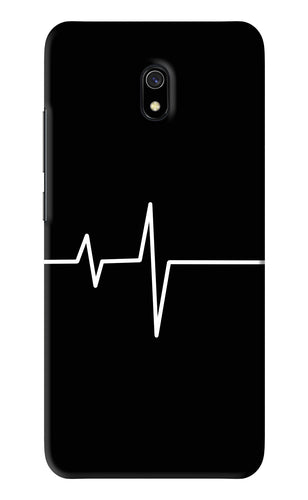 Heart Beats Xiaomi Redmi 8A Back Skin Wrap