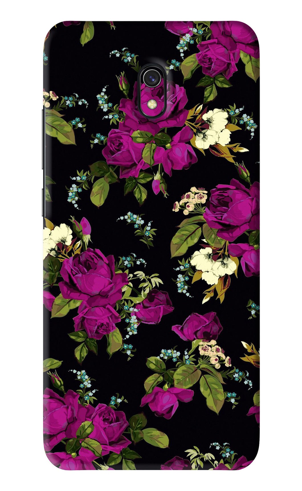 Flowers 3 Xiaomi Redmi 8A Back Skin Wrap