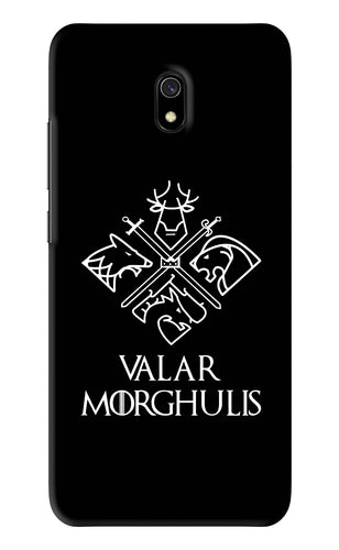 Valar Morghulis | Game Of Thrones Xiaomi Redmi 8A Back Skin Wrap