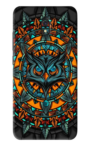 Angry Owl Art Xiaomi Redmi 8A Back Skin Wrap