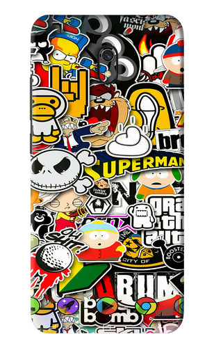 Sticker Bomb Xiaomi Redmi 8A Back Skin Wrap