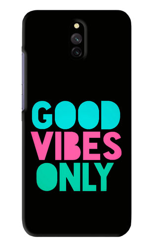 Quote Good Vibes Only Xiaomi Redmi 8A Dual Back Skin Wrap