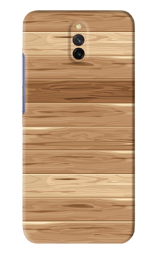Wooden Vector Xiaomi Redmi 8A Dual Back Skin Wrap