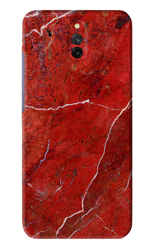 Red Marble Design Xiaomi Redmi 8A Dual Back Skin Wrap