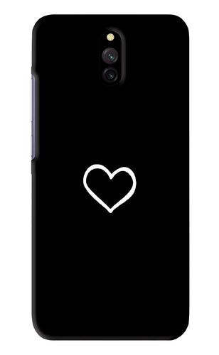 Heart Xiaomi Redmi 8A Dual Back Skin Wrap