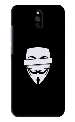 Anonymous Face Xiaomi Redmi 8A Dual Back Skin Wrap