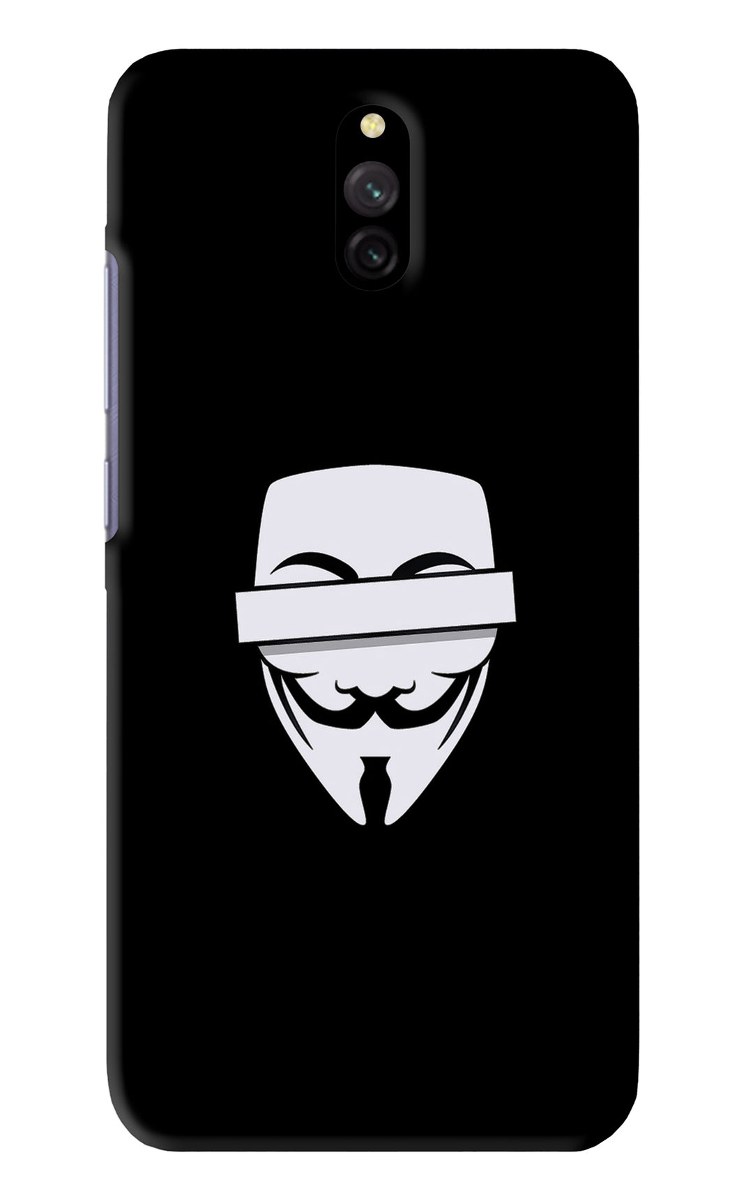 Anonymous Face Xiaomi Redmi 8A Dual Back Skin Wrap