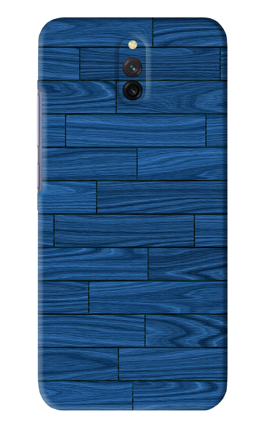 Blue Wooden Texture Xiaomi Redmi 8A Dual Back Skin Wrap