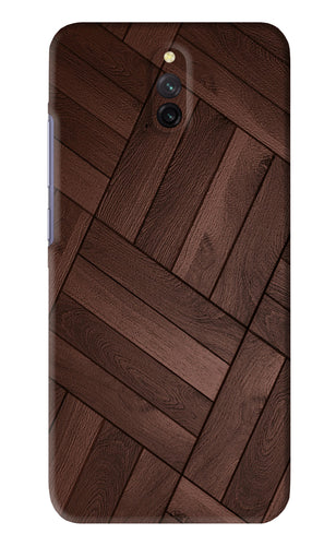 Wooden Texture Design Xiaomi Redmi 8A Dual Back Skin Wrap