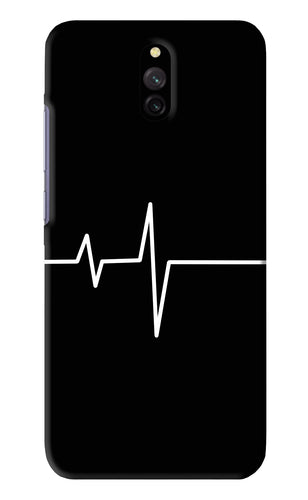 Heart Beats Xiaomi Redmi 8A Dual Back Skin Wrap