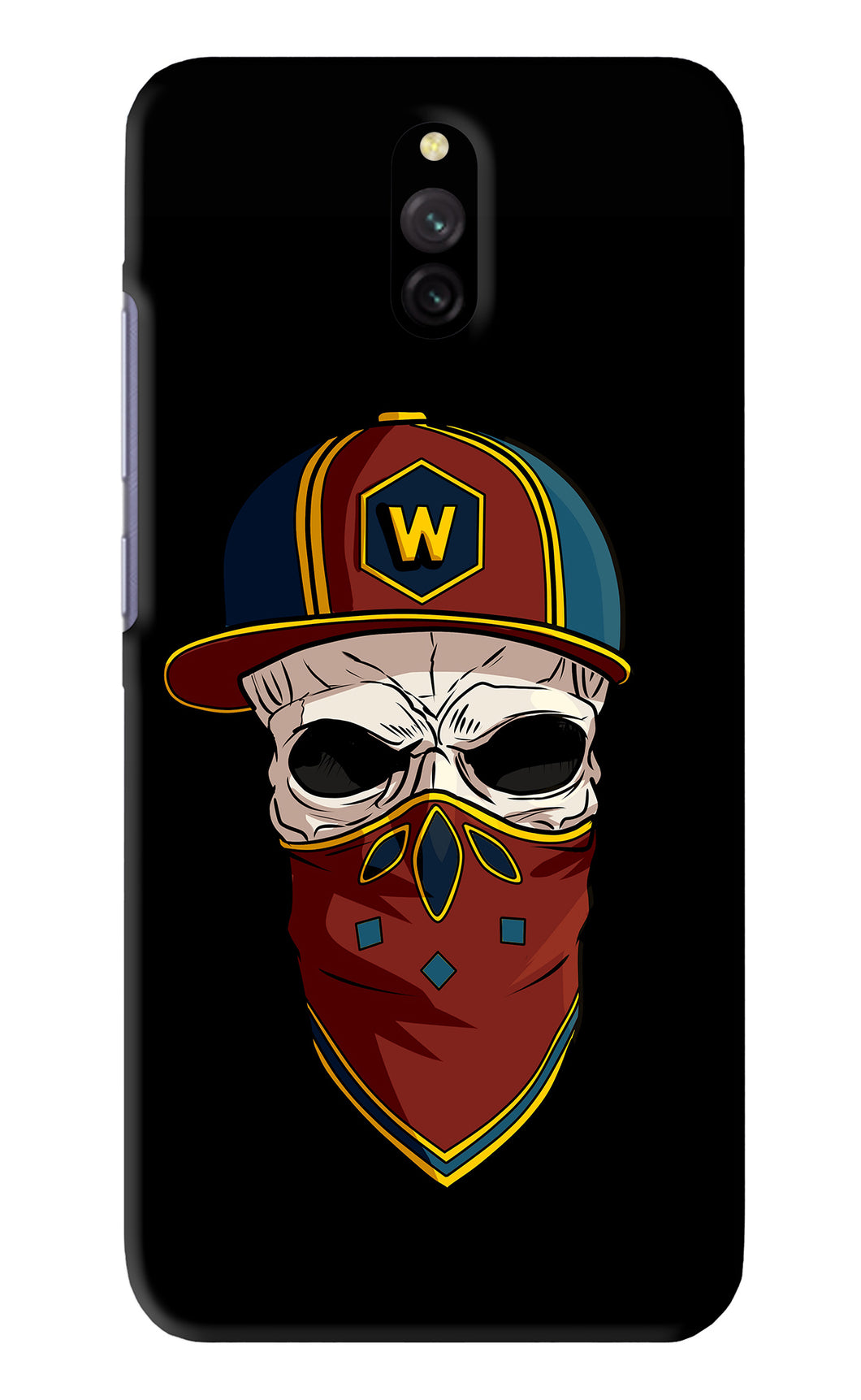 Skull Xiaomi Redmi 8A Dual Back Skin Wrap