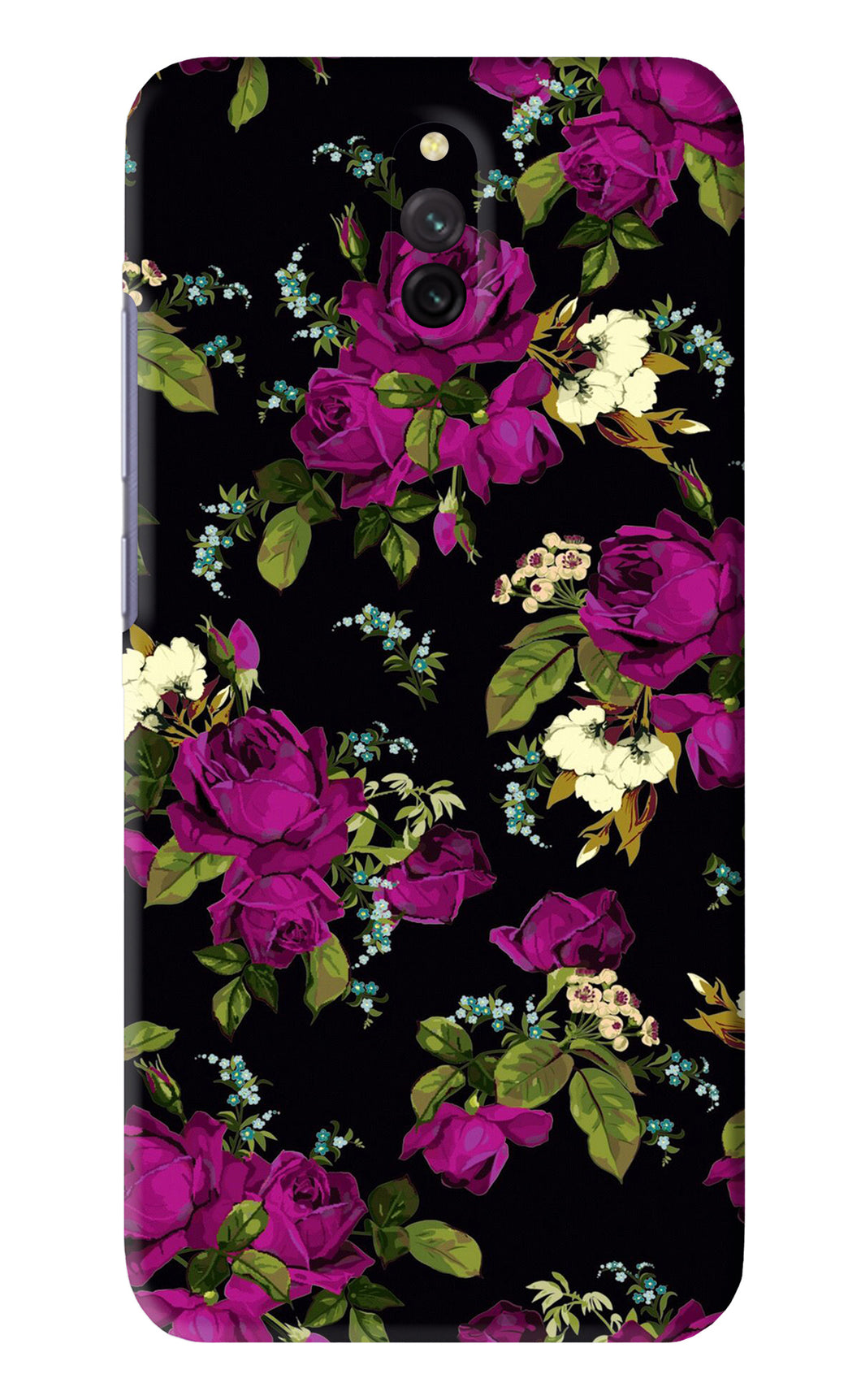 Flowers 3 Xiaomi Redmi 8A Dual Back Skin Wrap