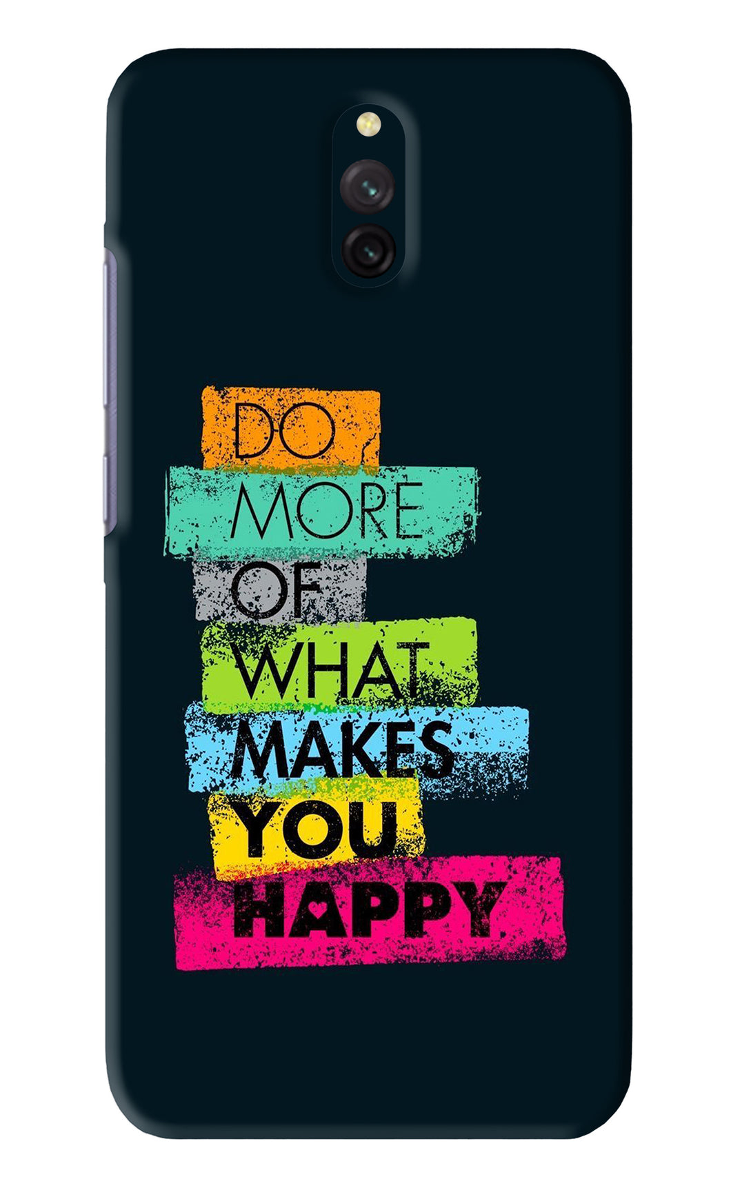 Do More Of What Makes You Happy Xiaomi Redmi 8A Dual Back Skin Wrap