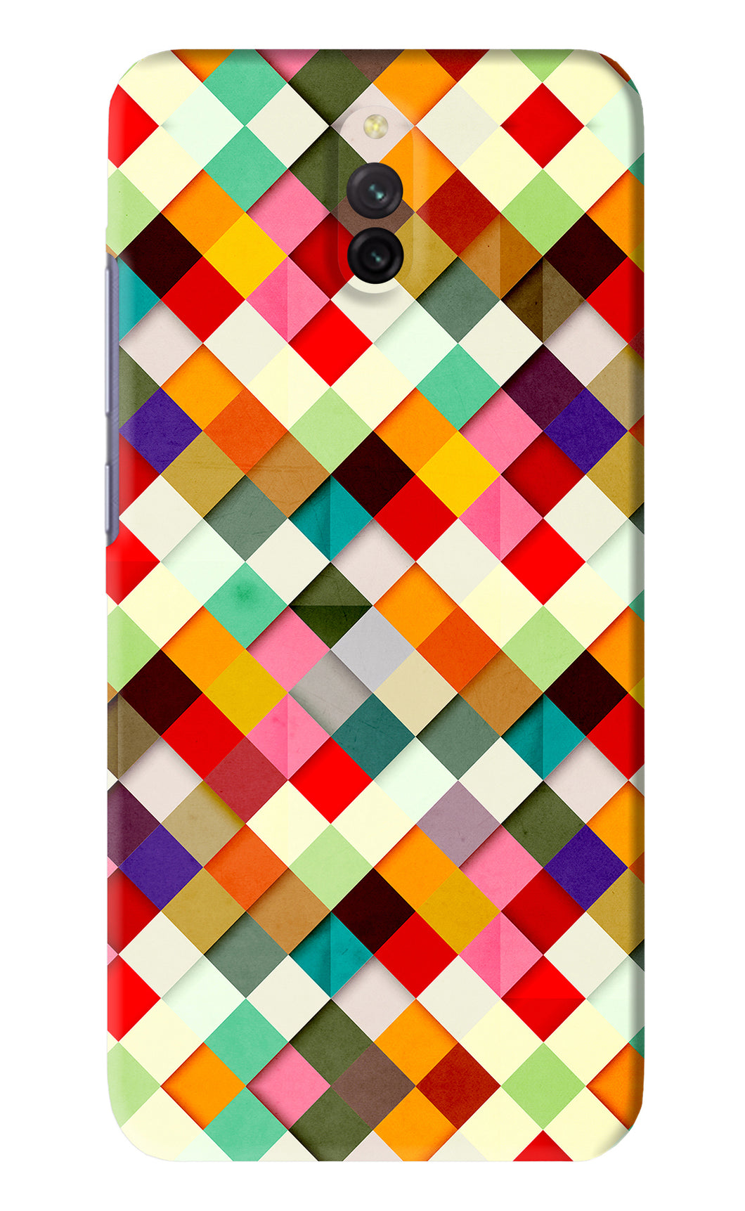 Geometric Abstract Colorful Xiaomi Redmi 8A Dual Back Skin Wrap