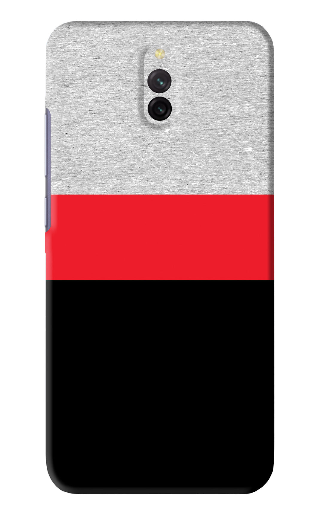 Tri Color Pattern Xiaomi Redmi 8A Dual Back Skin Wrap