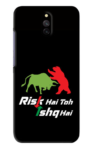 Risk Hai Toh Ishq Hai Xiaomi Redmi 8A Dual Back Skin Wrap