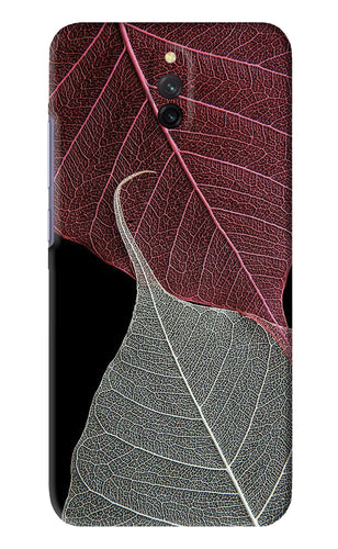 Leaf Pattern Xiaomi Redmi 8A Dual Back Skin Wrap