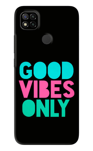 Quote Good Vibes Only Xiaomi Redmi 9 Back Skin Wrap
