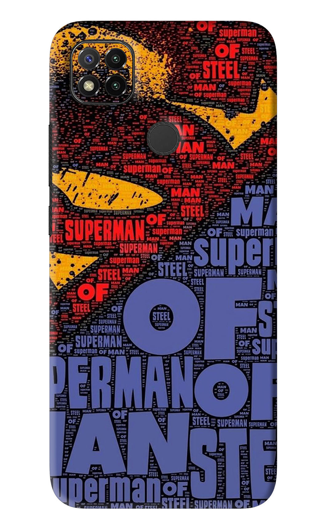 Superman Xiaomi Redmi 9 Back Skin Wrap