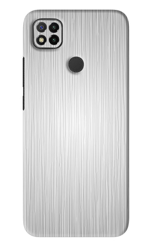 Wooden Grey Texture Xiaomi Redmi 9 Back Skin Wrap