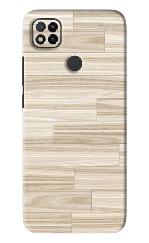 Wooden Art Texture Xiaomi Redmi 9 Back Skin Wrap