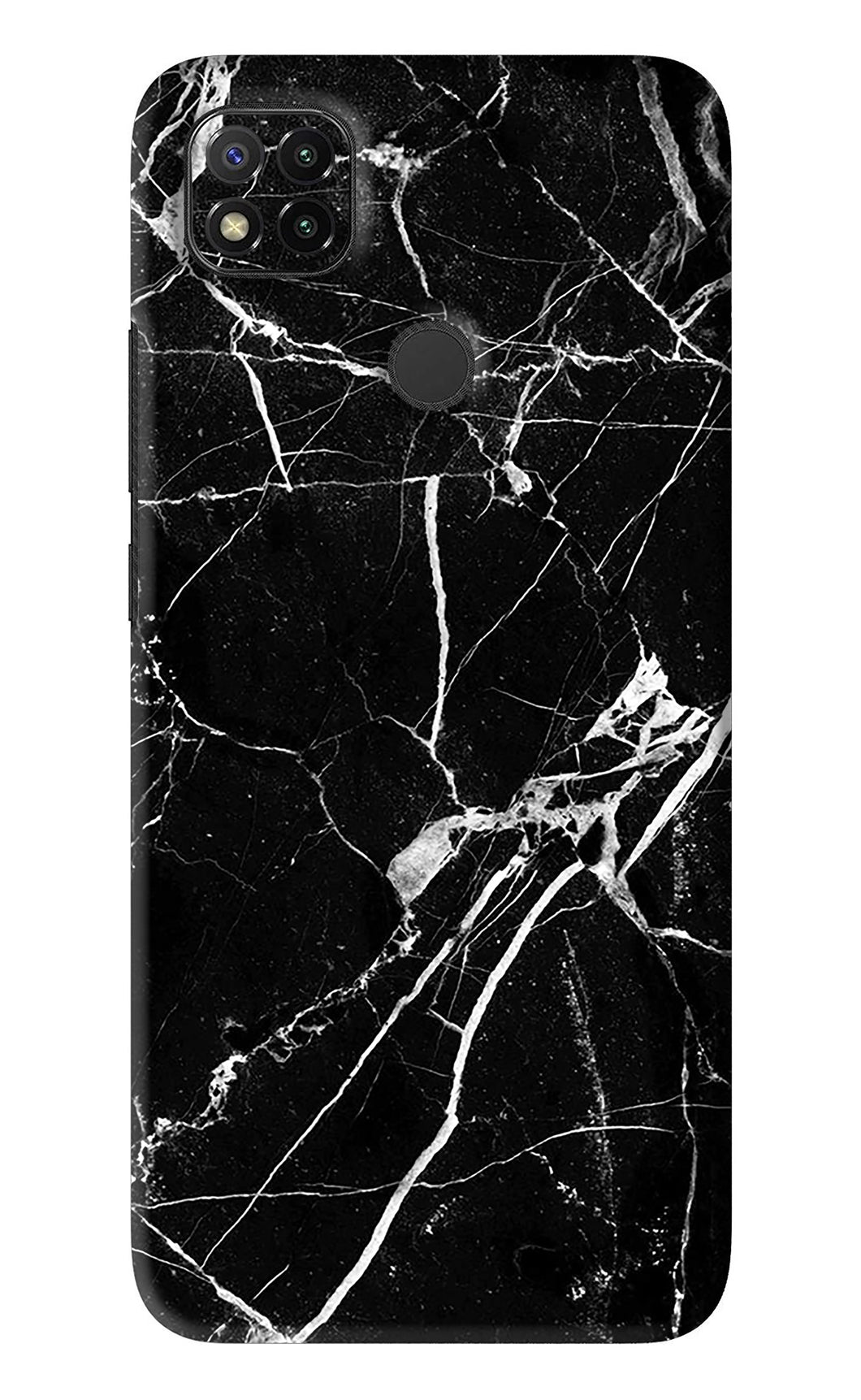 Black Marble Texture 2 Xiaomi Redmi 9 Back Skin Wrap