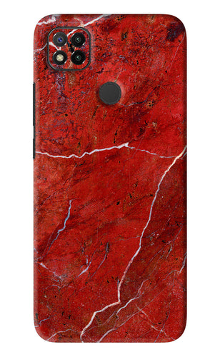 Red Marble Design Xiaomi Redmi 9 Back Skin Wrap