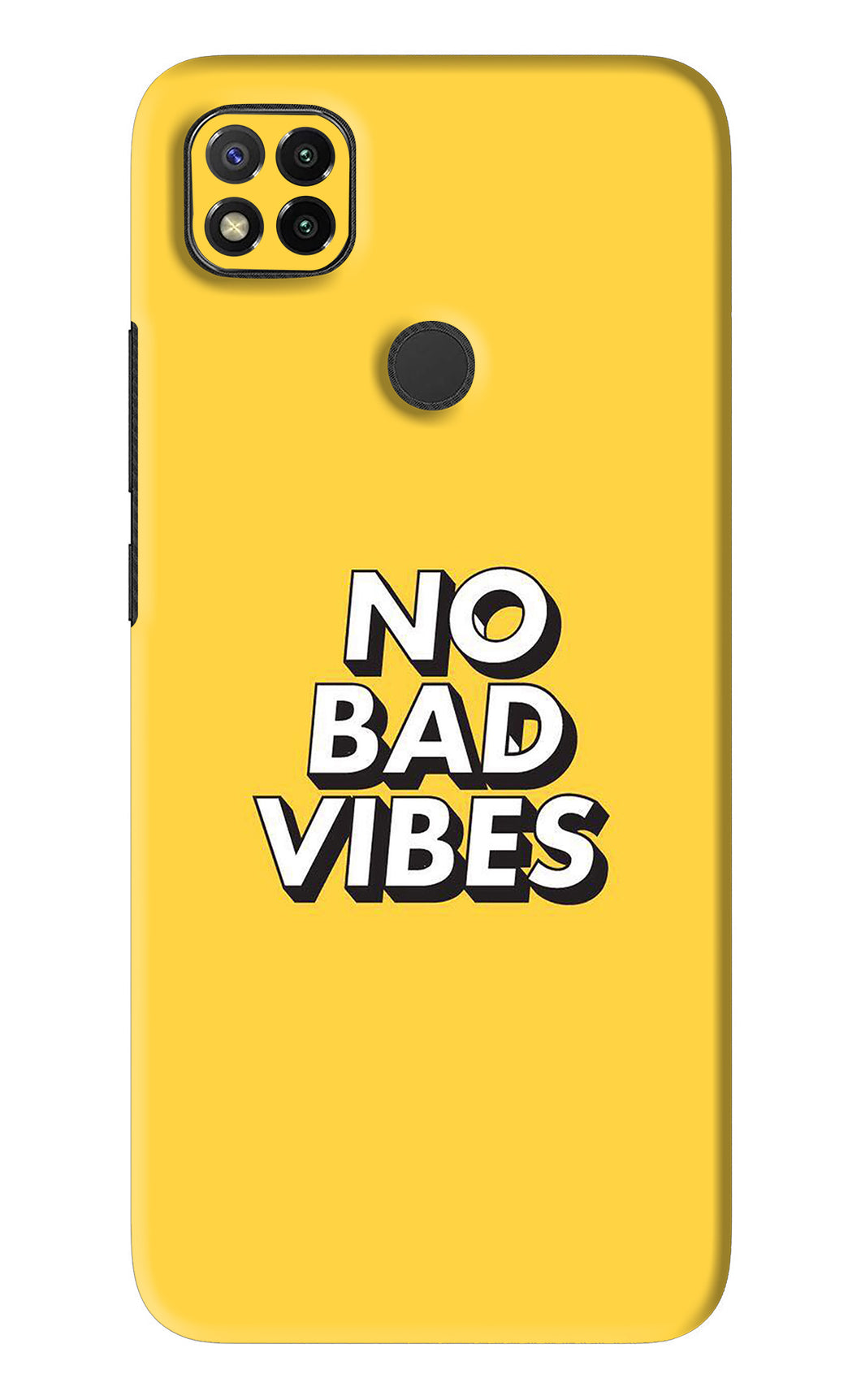 No Bad Vibes Xiaomi Redmi 9 Back Skin Wrap