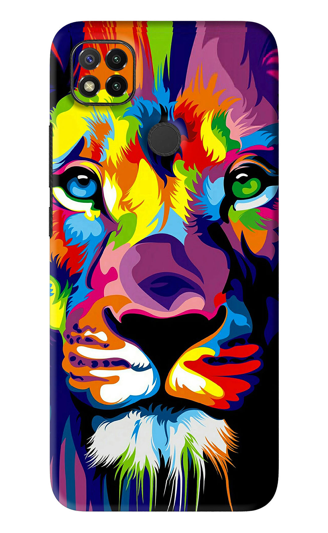 Lion Xiaomi Redmi 9 Back Skin Wrap