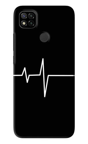 Heart Beats Xiaomi Redmi 9 Back Skin Wrap