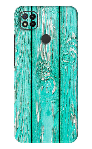Blue Wood Xiaomi Redmi 9 Back Skin Wrap