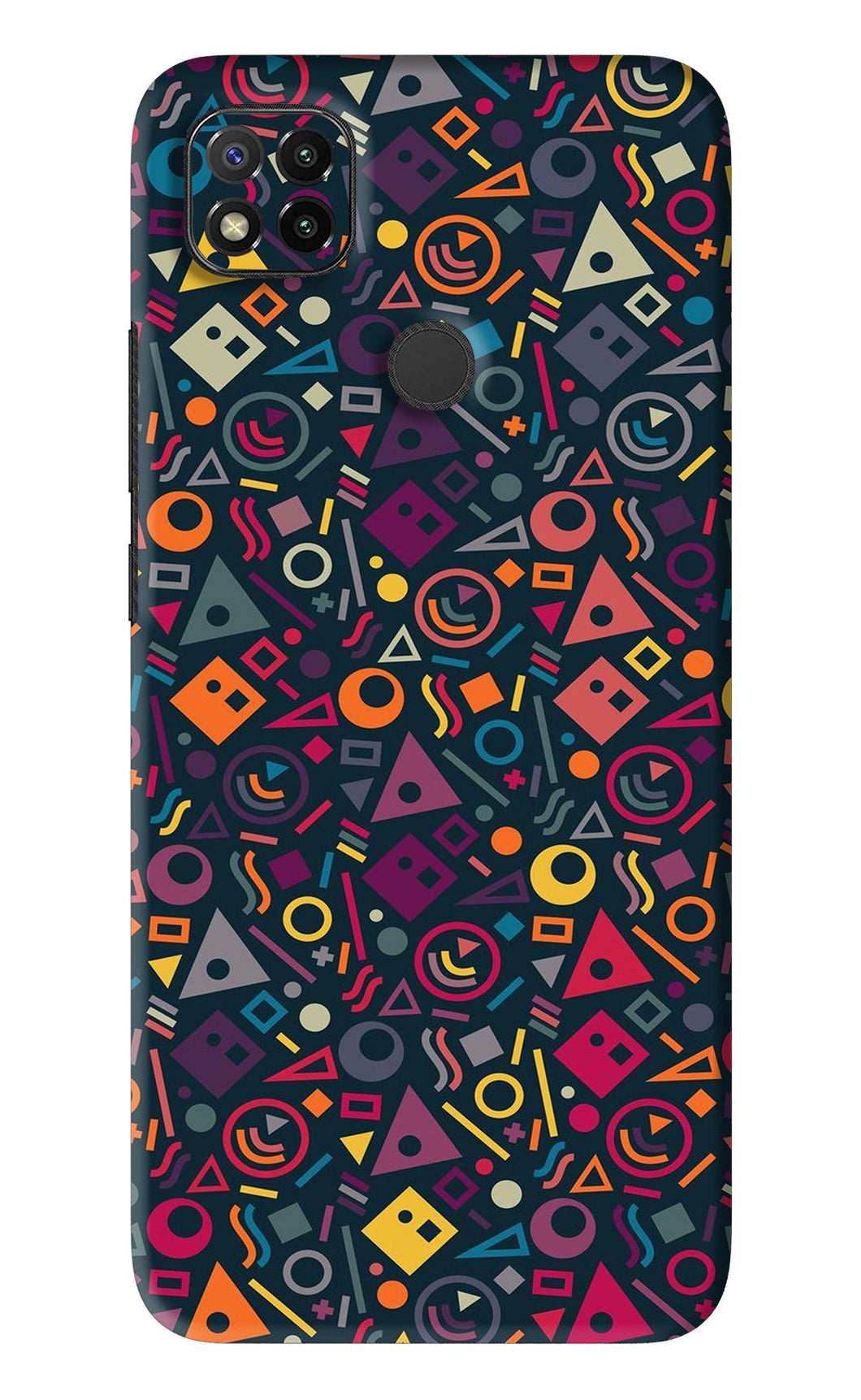 Geometric Abstract Xiaomi Redmi 9 Back Skin Wrap
