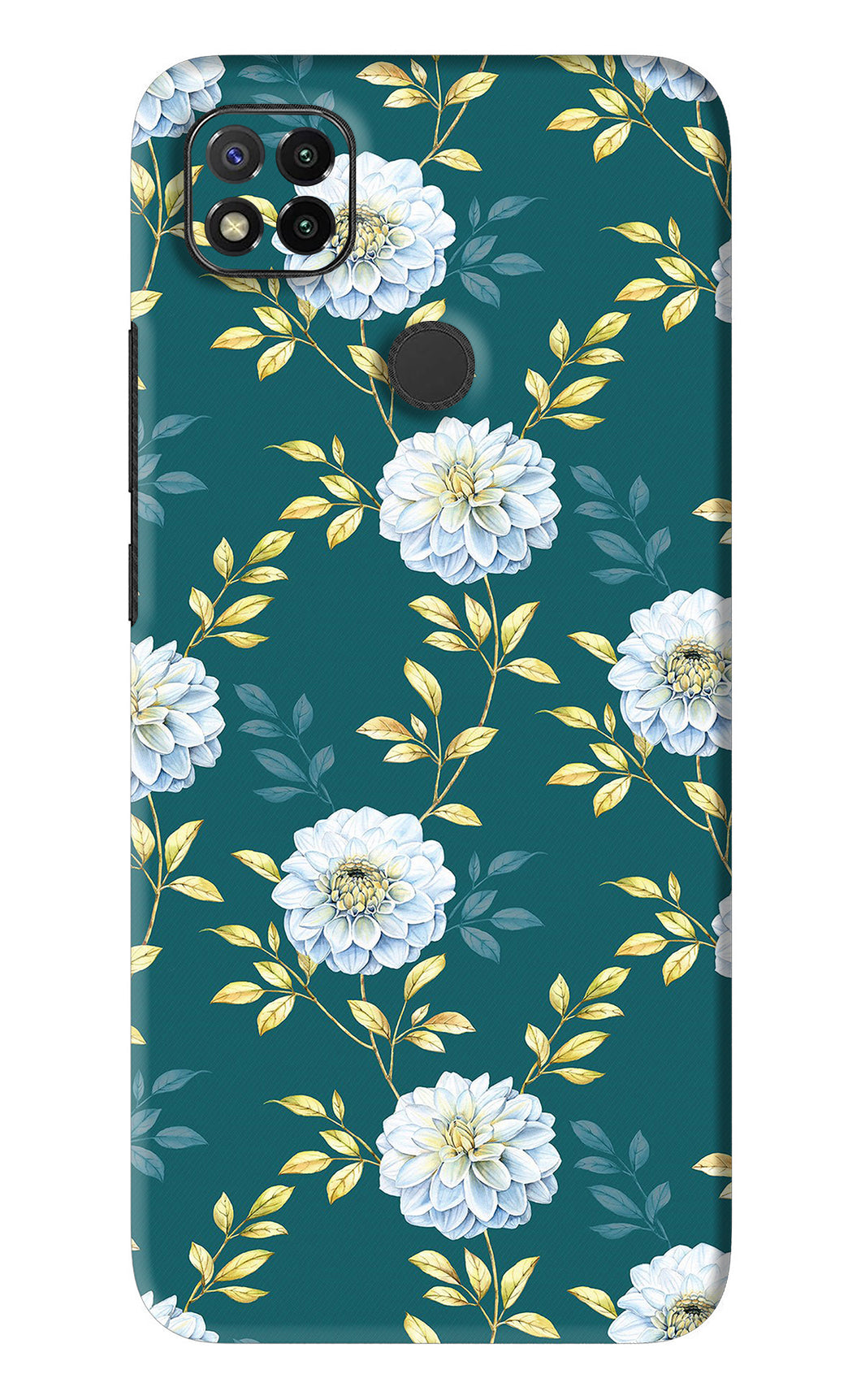 Flowers 5 Xiaomi Redmi 9 Back Skin Wrap