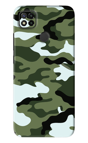 Camouflage 1 Xiaomi Redmi 9 Back Skin Wrap