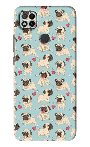 Pug Dog Xiaomi Redmi 9 Back Skin Wrap