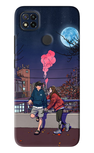 Chilling Couple Xiaomi Redmi 9 Back Skin Wrap