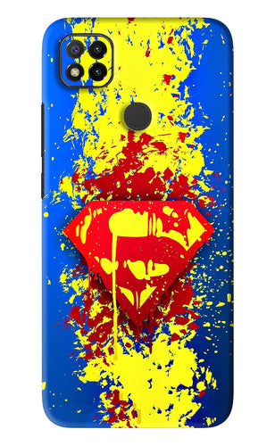 Superman logo Xiaomi Redmi 9 Back Skin Wrap