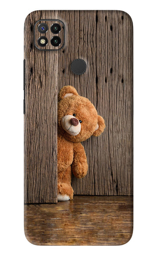 Teddy Wooden Xiaomi Redmi 9 Back Skin Wrap