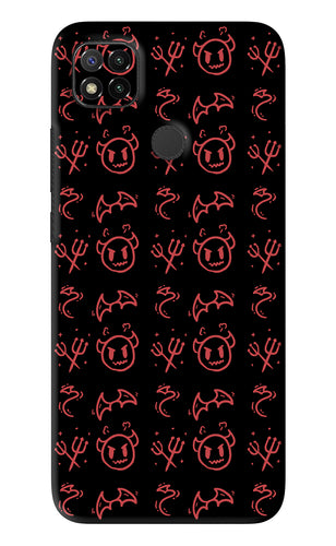 Devil Xiaomi Redmi 9 Back Skin Wrap