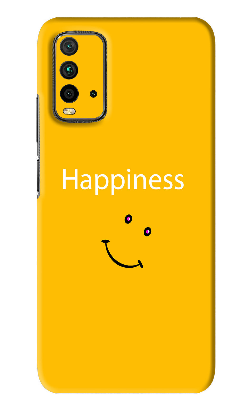 Happiness With Smiley Xiaomi Redmi 9 Power Back Skin Wrap