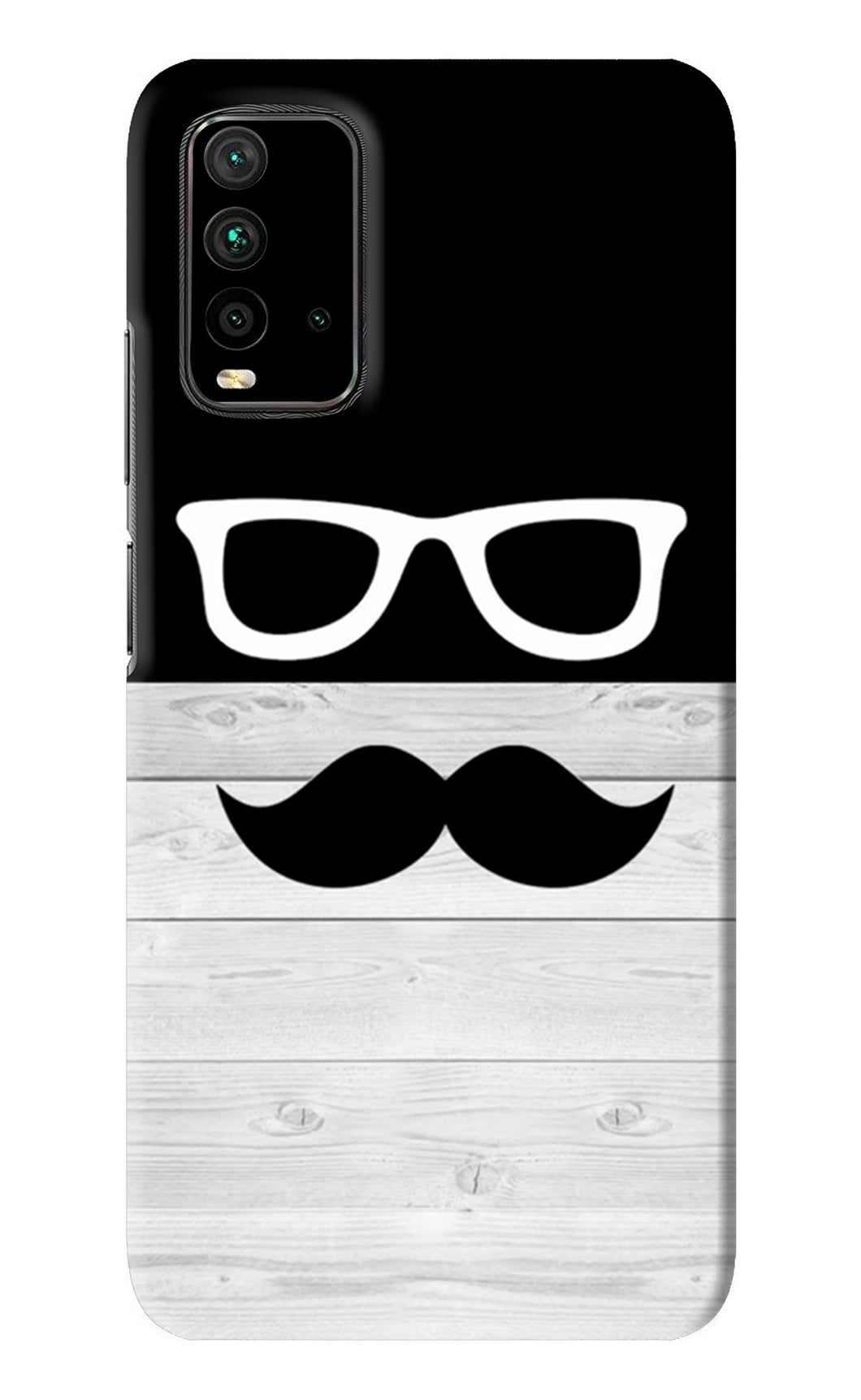 Mustache Xiaomi Redmi 9 Power Back Skin Wrap