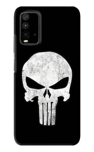 Punisher Skull Xiaomi Redmi 9 Power Back Skin Wrap