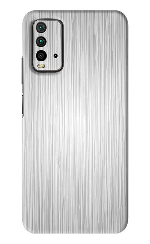 Wooden Grey Texture Xiaomi Redmi 9 Power Back Skin Wrap